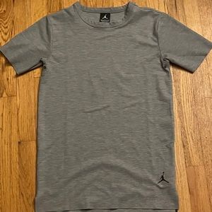 All grey jordan shirt